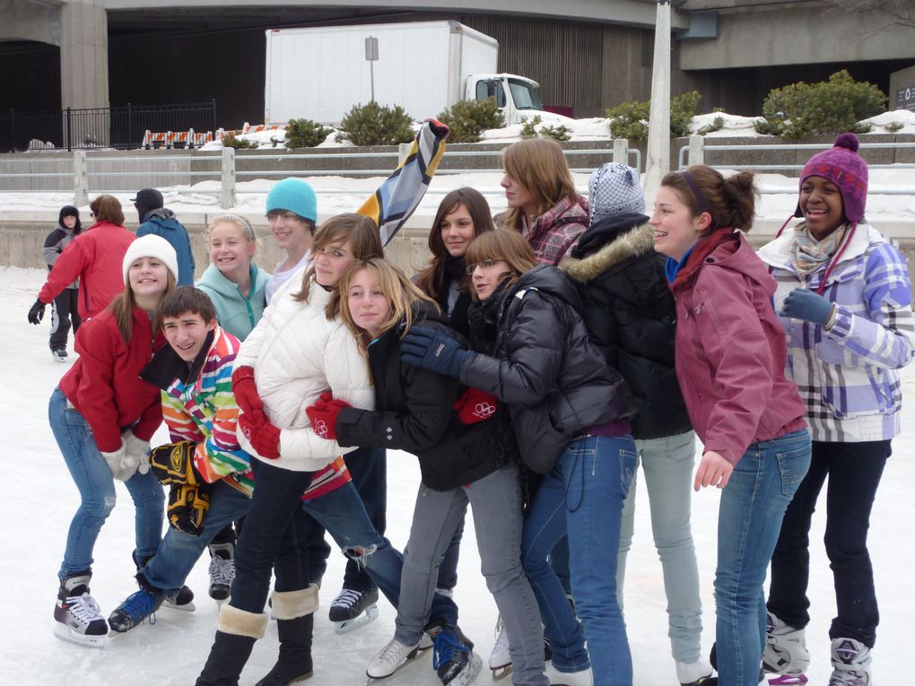 Patinage sur le canal Rideau à Ottawa et visite du musée des civilisations