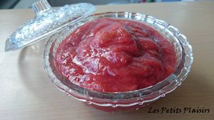 Compote Fraise-Rhubarbe