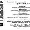 Table ronde au théâtre Gérard Philippe...