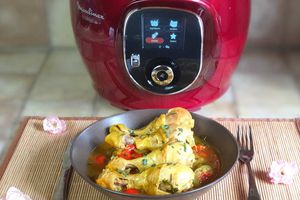 Pilons de Poulet et Légumes au Curry au Cookeo ! (6SP la part)