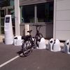 Easybike implante la 1ère station de recharge de vélos électriques au Bourget