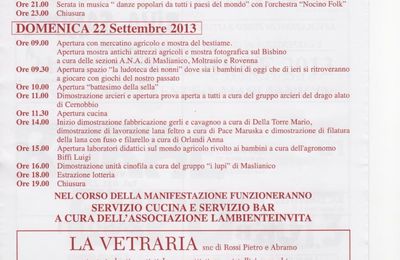 2° edizione di Rural Expo - La manifestazione agricola del 21 e 22 settembre.