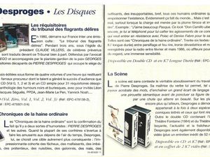 Pierre Desproges - La Scène - 1984 - 1986
