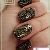 Nail art simple pour nouvel an