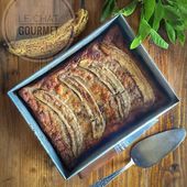 Pudding à la banane et aux pépites de chocolat - Le chat gourmet