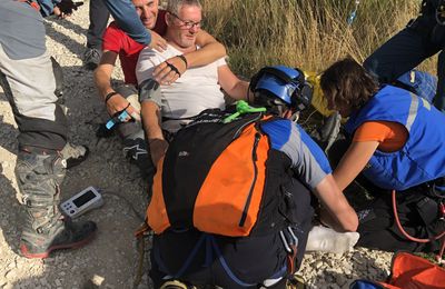 Accident de Moto à Argens sur la piste du relais d’Argens