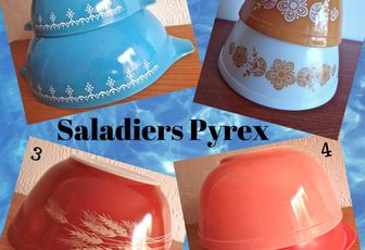 Vintage et rétro : saladiers Pyrex !