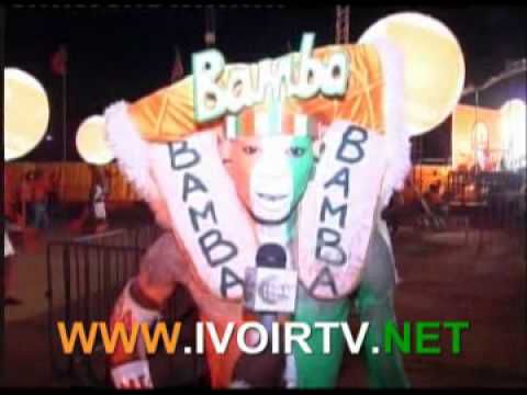 CAN 2012/Match Cȏte d'Ivoire - Guinée Equatoriale. Ambiance de folie au Stade de Figgayo