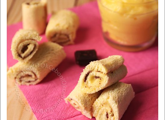 Roulés briochés citron, amandes et chocolat