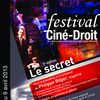 Festival Ciné-Droit 2013 : le secret