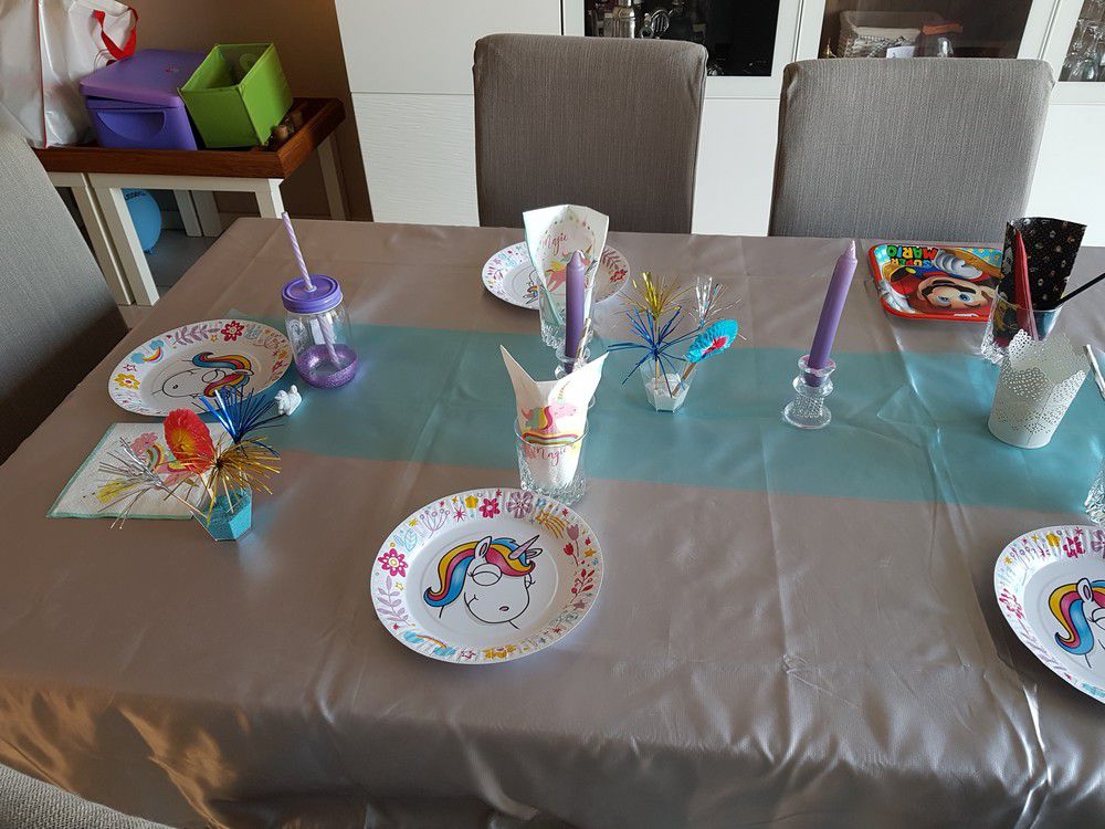 Déco de table pour les 15 ans de ma fille