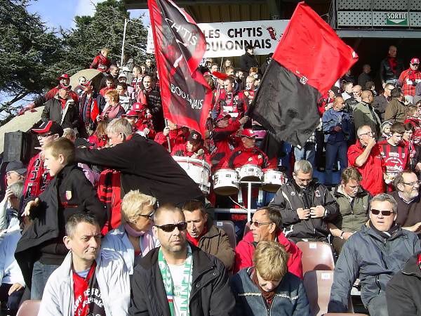 Match Boulogne-sur-mer contre St Etienne, décisif pour le maintien en ligue 1, le 05 mai 2010