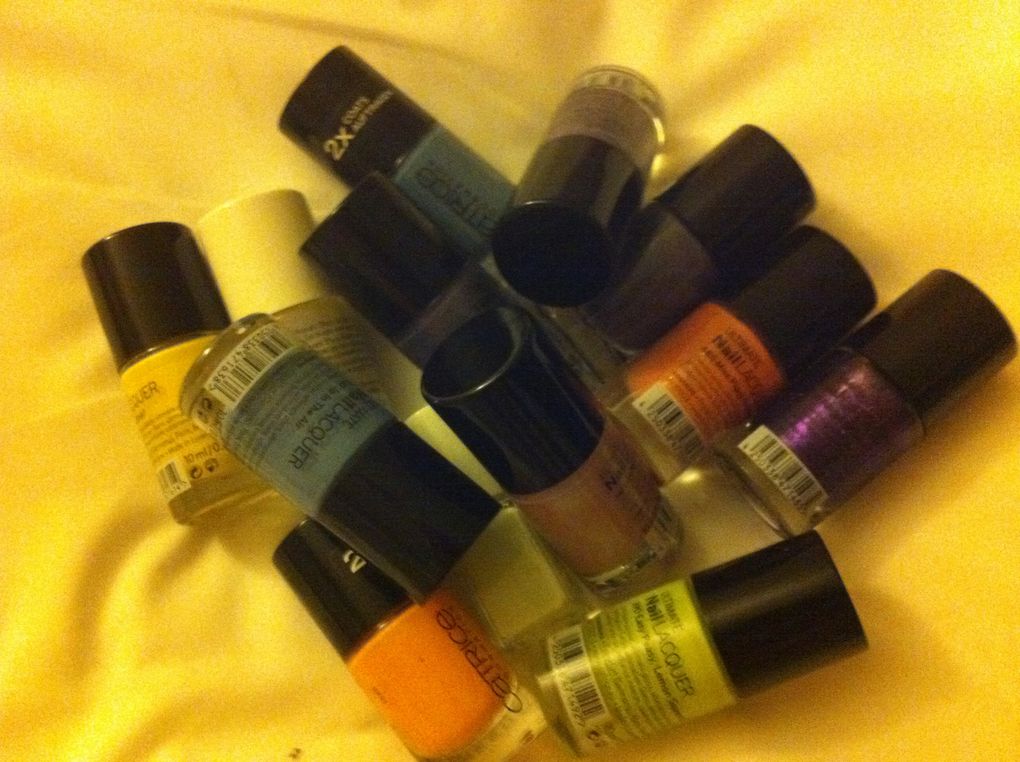 Tous les essais vernis et nail art que je fais...