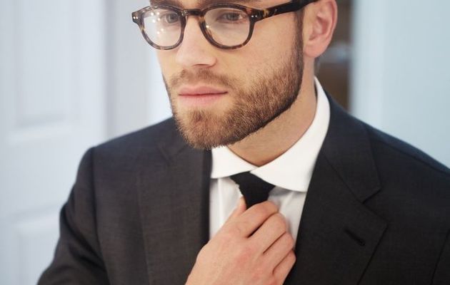 Coupe de cheveux homme a lunette