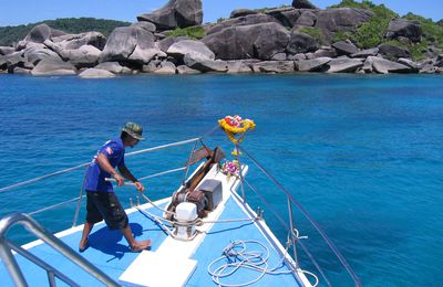 Plongées aux îles Similan
