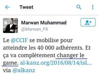 Marwan Muhammad (CCIF) veut fédérer la communauté musulmane en France... et en devenir le chef naturel ?