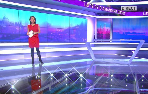 Amandine Bégot Le 17-19 Itélé le 11.10.2016