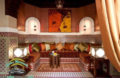 Antiquité pour un Salon marocain traditionnel 2017 