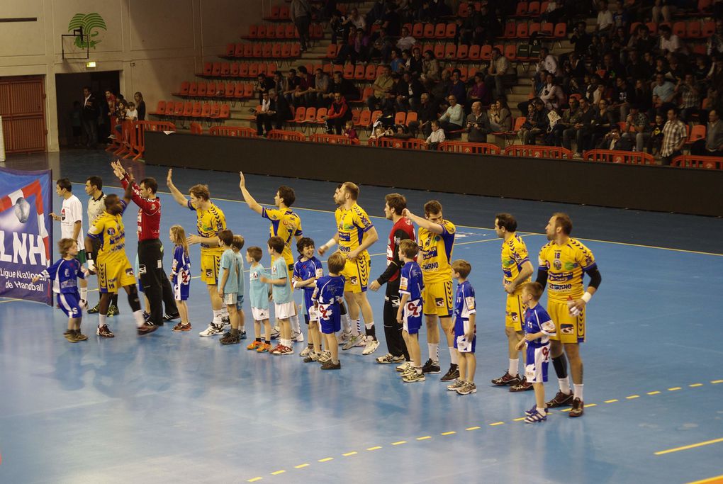 Match de Handball du 30 mars 2012 au Parnasse à Nîmes - Un match sous haute tension...