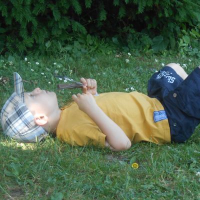 les enfants au parc de la tete d'or