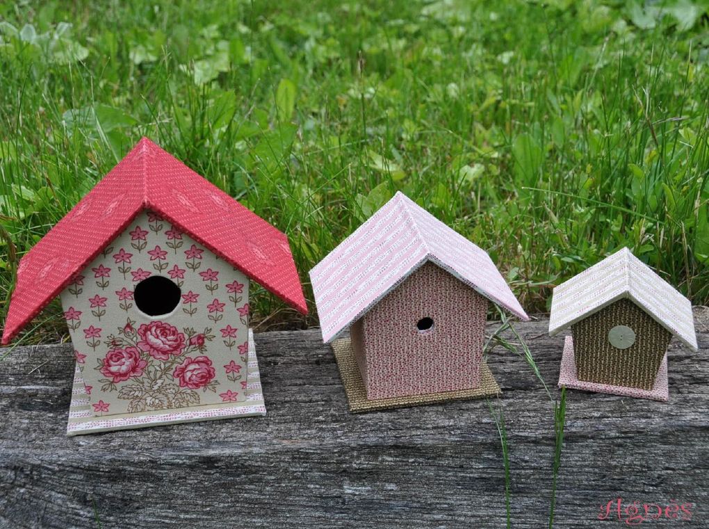Notre défi pour l'année 2013 : réaliser tous les mois un ouvrage sur le thème de l'oiseau
