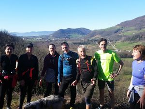 D 21 : Direction le bois du Plantinay, descente sur St Aupre, montée vers le chalet et retour par la Rossetière. De 12 à 15km suivant les groupes.