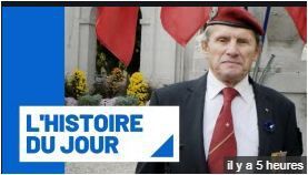 11 novembre 2019 à Bourg En Bresse, notre membre Gilbert LANARO interviewé par la presse