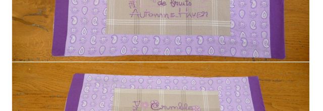 Crumble des 4 saisons : version de Sandrine