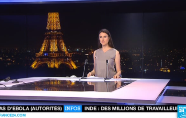 2015 09 02 - AUDE LECHRIST pour PARIS DIRECT sur france 24