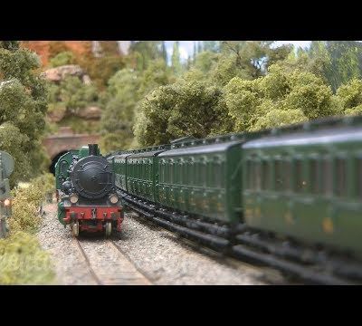 Le réseau HO du club des «Amis du rail 67» situé à Reichshoffen.