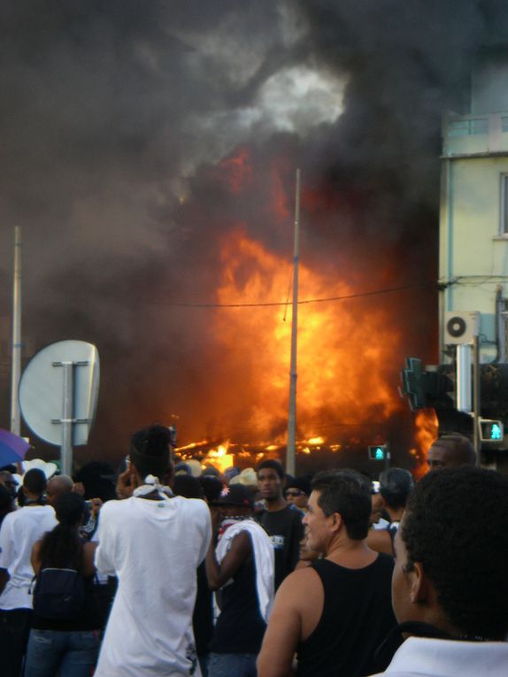 Incendie le mercredi des cendres à Fort-de-France