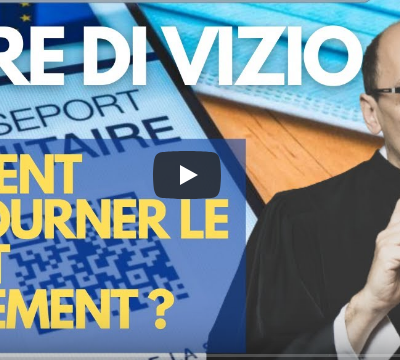 #FRANCE : Maître DI VIZIO: "Je vais vous apprendre à contourner le décret légalement"