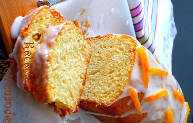 Cake au zeste d'orange et citron