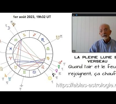 La Pleine Lune du 1er août 2023. Quand l'air et le feu se rejoignent, ça chauffe !