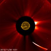 ISON a disparu derrière le Soleil certainement désintégrée annonce la NASA