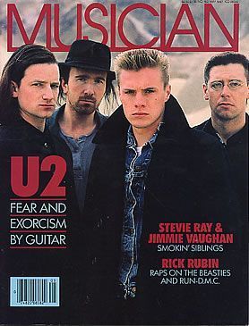 U2- Magazine Musician -Mai 1987