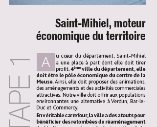 Saint-Mihiel, moteur économique du territoire