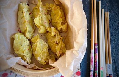 Jiaozi au porc et chou Pe Tsaï