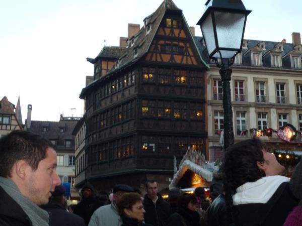 Visite de Strasbourg. Le 29 novembre 2008