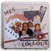 Canvas "mes loulous"