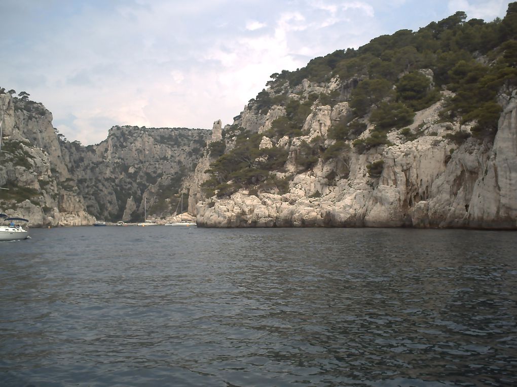 Petit apperçu des Calanques et 
de notre journée à Cassis.