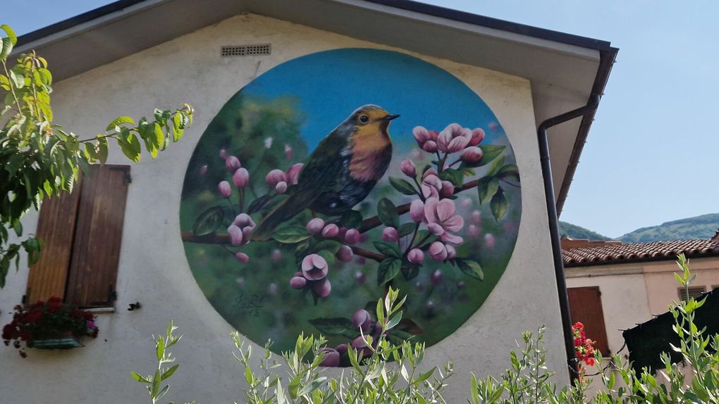 Murales di Cacciano - Fabriano (AN)