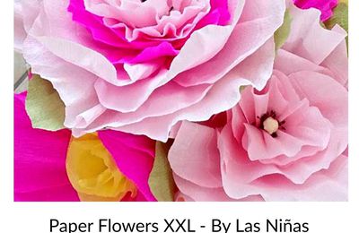 Paper FLOWERS XXL - D.I.Y.