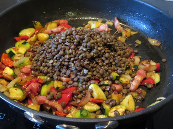 Quelques idées de salades de légumineuses. 