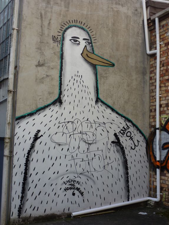 Et voilà les tags et art de rue version Nouvelle-Zélande!! On en retrouve autant sur les vans qu'en Australie... Encore une fois un délice pour les yeux. Je vous laisse découvrir