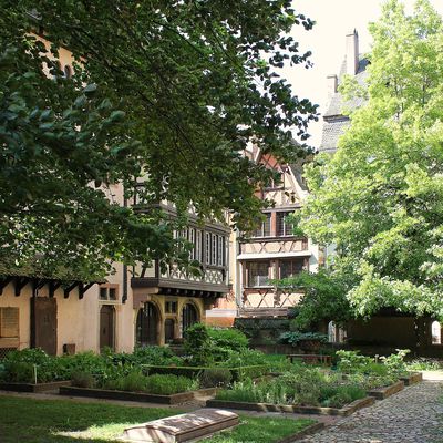 Le jardin du musée Notre Dame