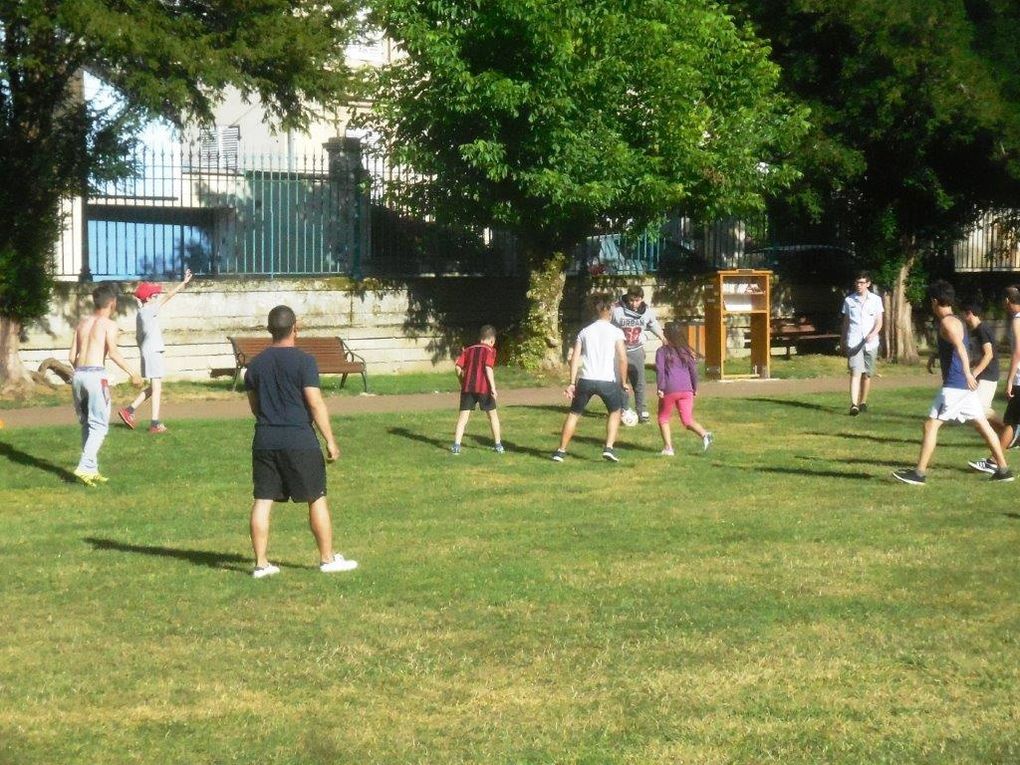 La ludothèque au Parc de l'Hôtel de Ville