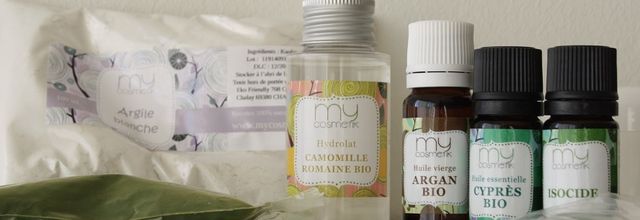 Masque argile blanche et spiruline - MyCosmetik