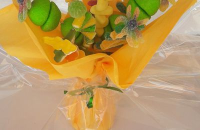 Bouquet en bonbons 
