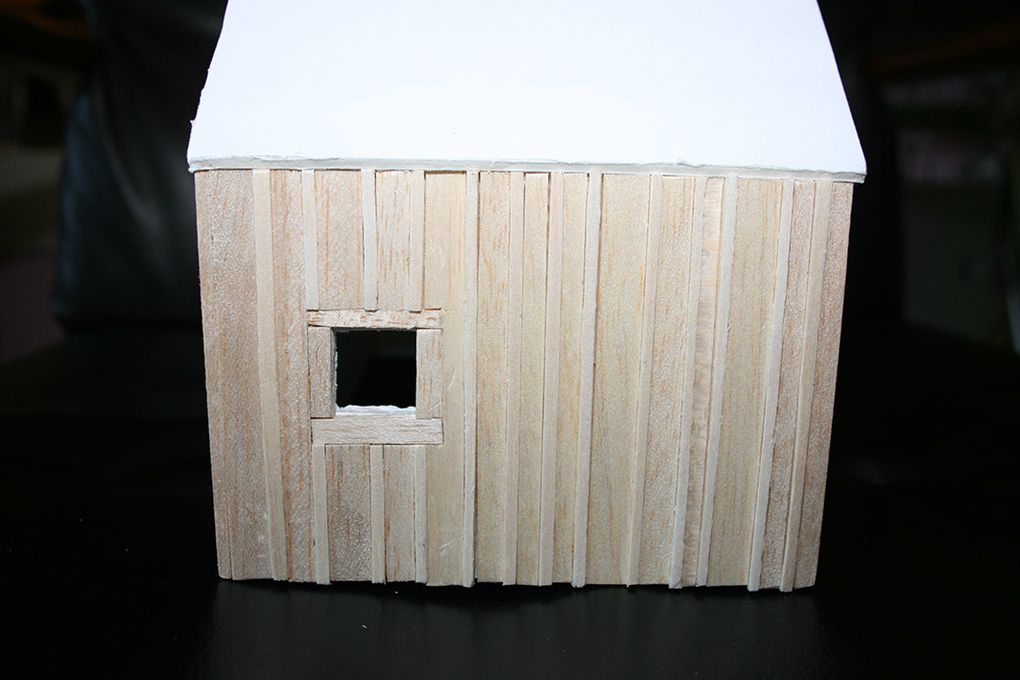 La petite maison dans la prairie (maquette) - Little house on the prairie (model)